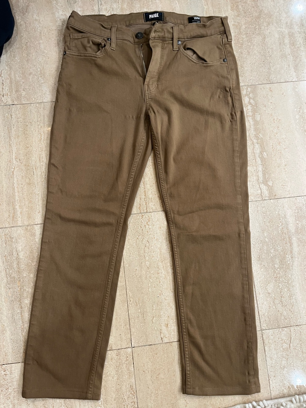 PAIGE Men's Brown Jeans